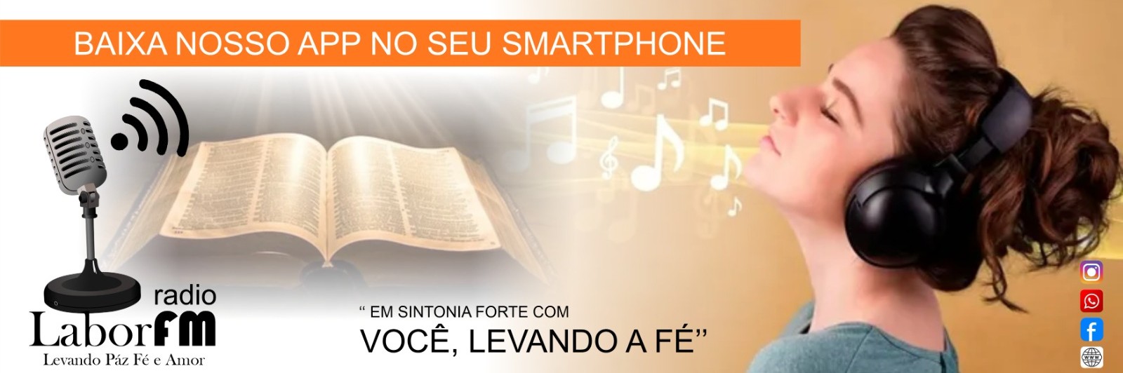 Rádio LaborFM Levando Paz, Fé e Amor